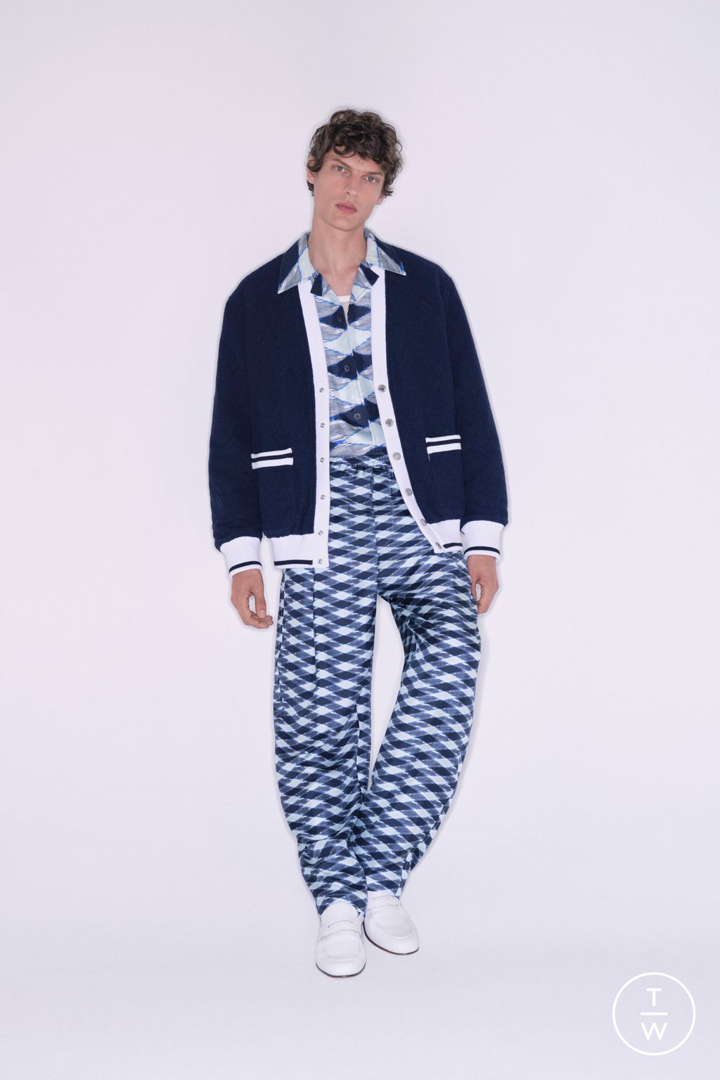 Fashion Week Milan Spring/Summer 2024 look 18 from the Missoni collection menswear