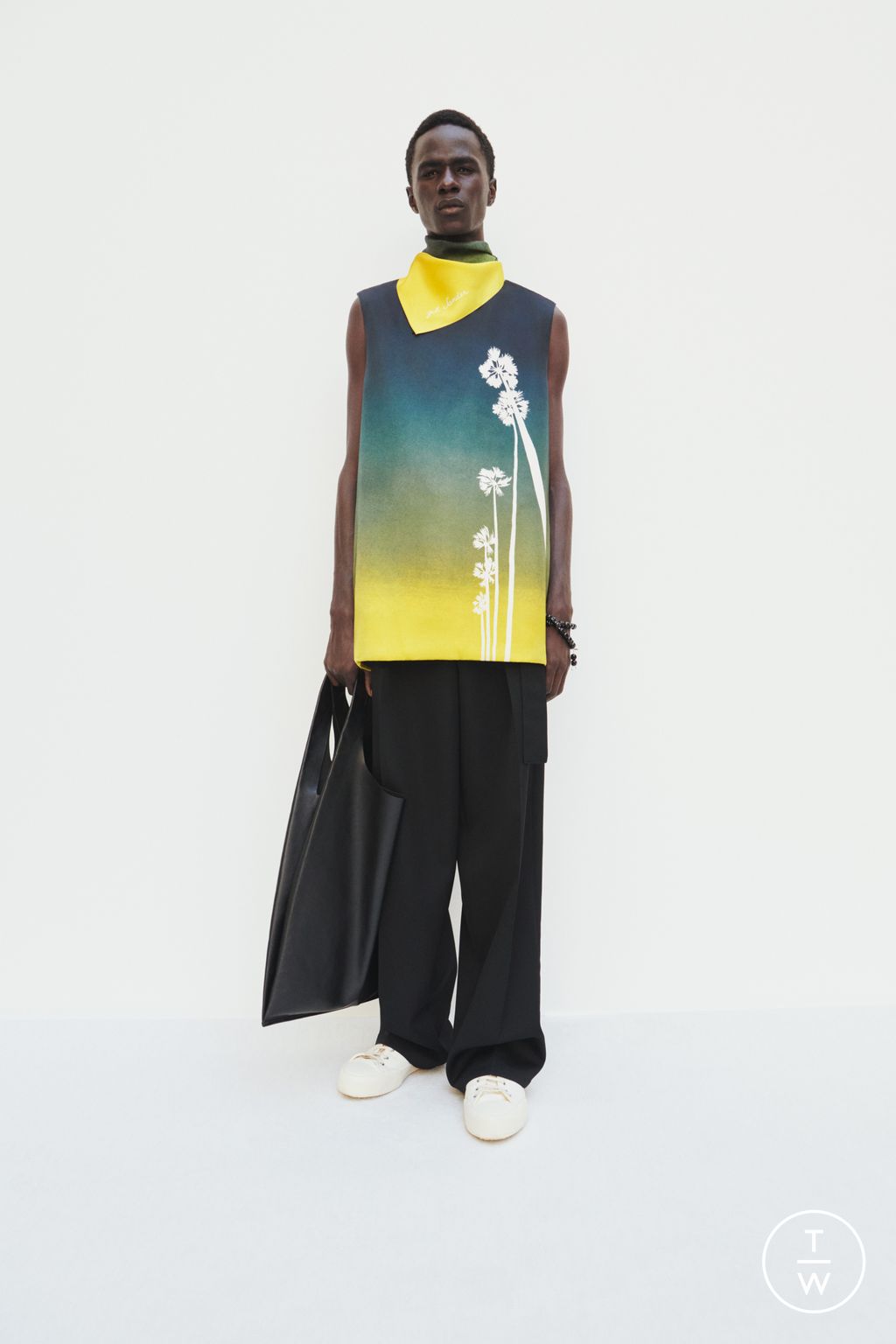 Fashion Week Milan Resort 2023 look 18 from the Jil Sander collection menswear