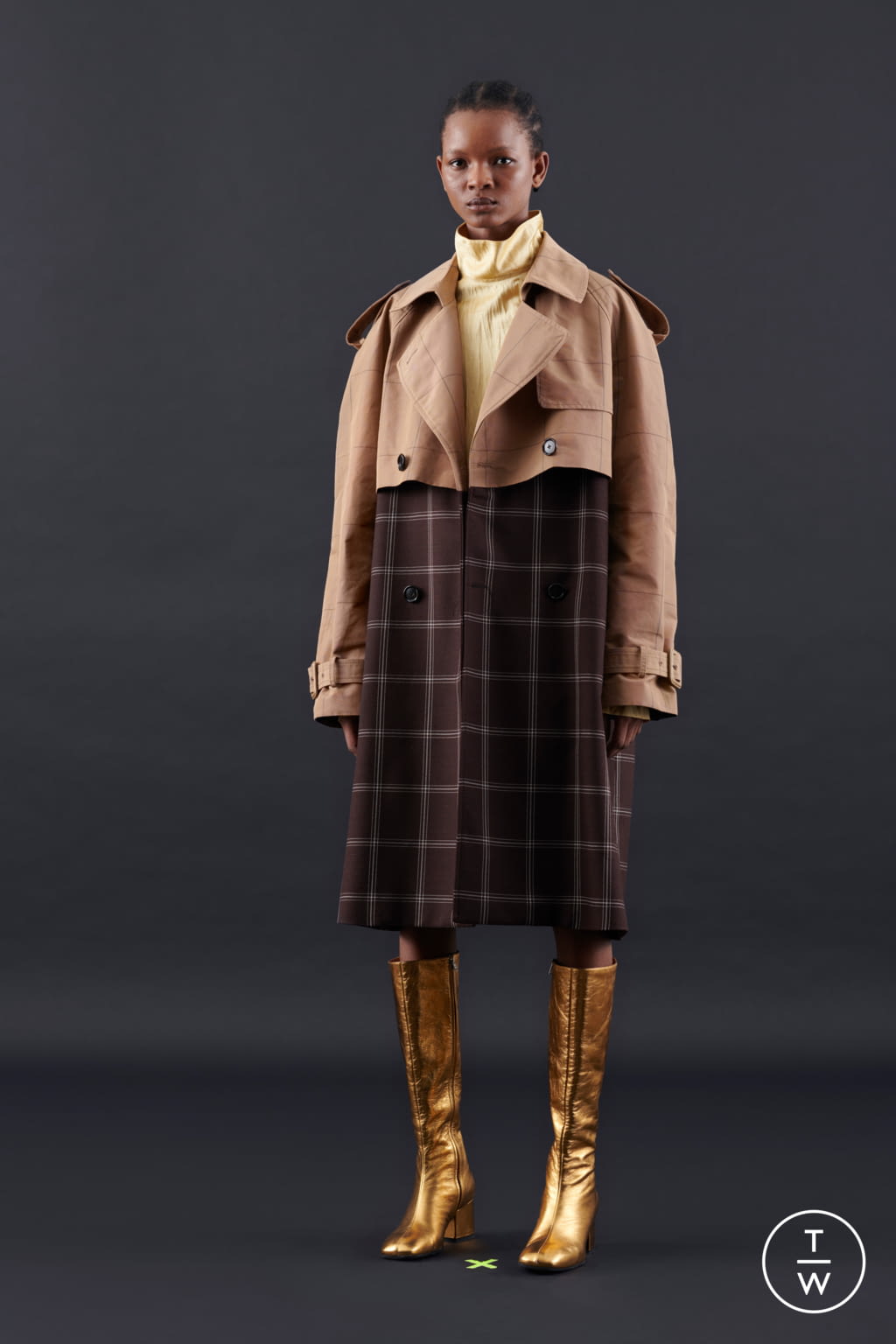 Fashion Week Milan Pre-Fall 2020 look 18 from the Marni collection 女装