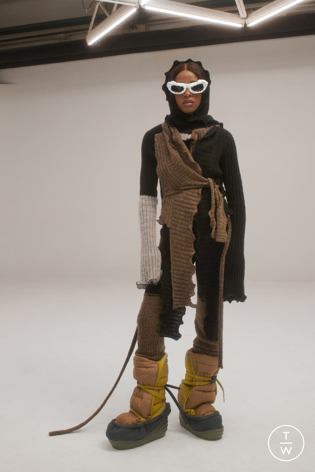 Fashion Week Paris Fall/Winter 2021 look 18 from the Ottolinger collection womenswear