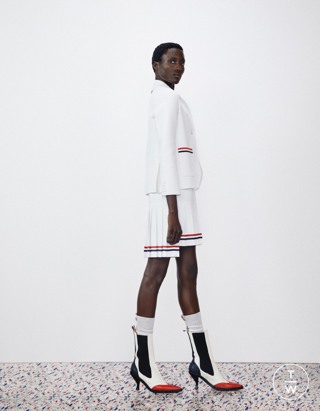Fashion Week Paris Resort 2020 look 18 from the Thom Browne collection womenswear