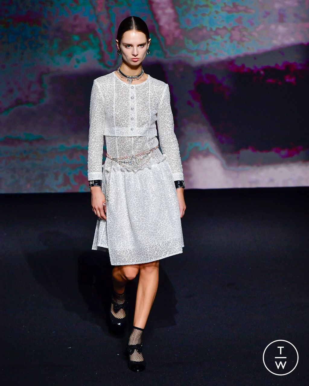 Fashion Week Paris Spring/Summer 2023 look 54 de la collection Chanel womenswear
