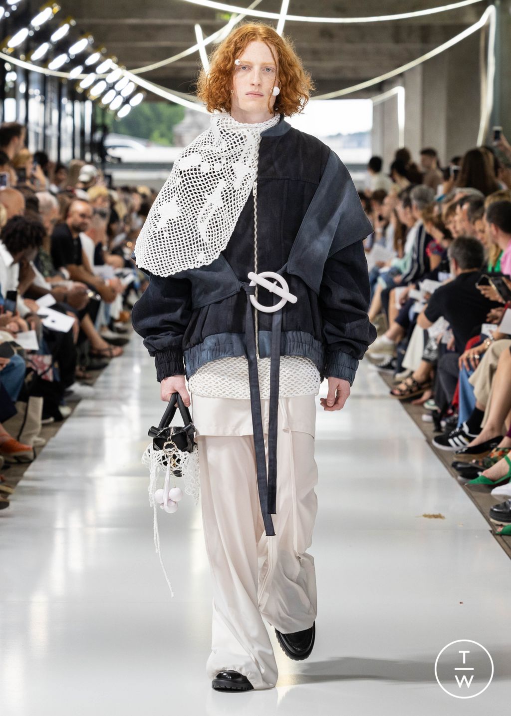 Fashion Week Paris Spring/Summer 2024 look 181 from the IFM PARIS collection 男装