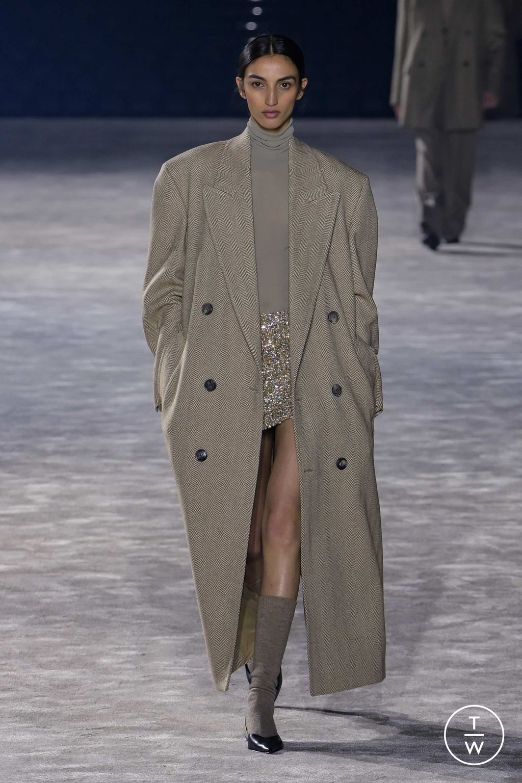 Fashion Week Paris Fall/Winter 2023 look 14 de la collection Ami menswear