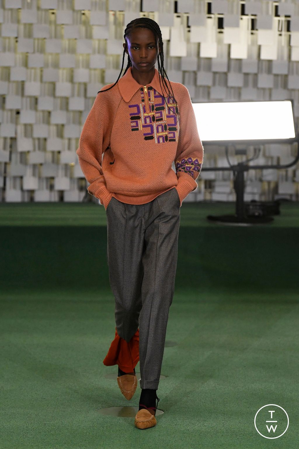 Fashion Week Paris Fall/Winter 2023 look 13 from the Kolor collection menswear