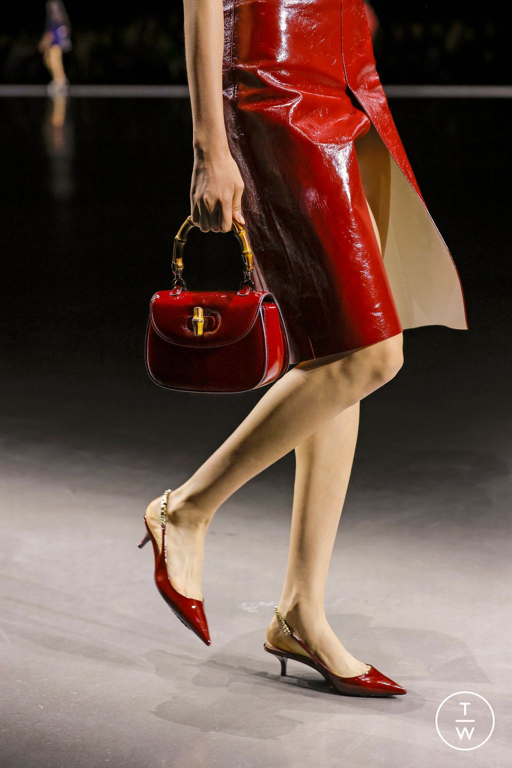 Fashion Week Milan Spring/Summer 2024 look 16 from the Gucci collection womenswear accessories
