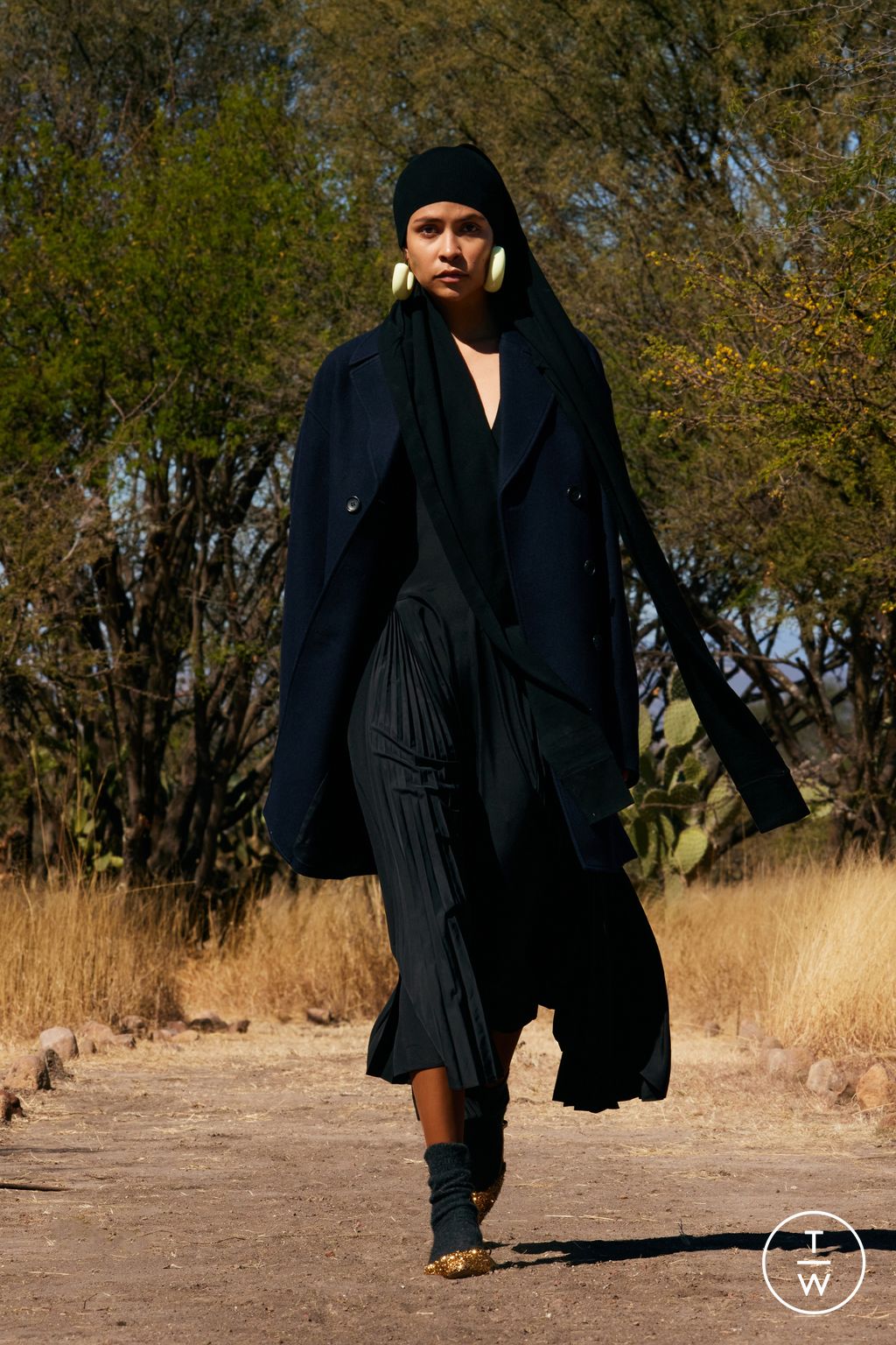 Fashion Week New York Fall/Winter 2023 look 18 de la collection Tibi womenswear