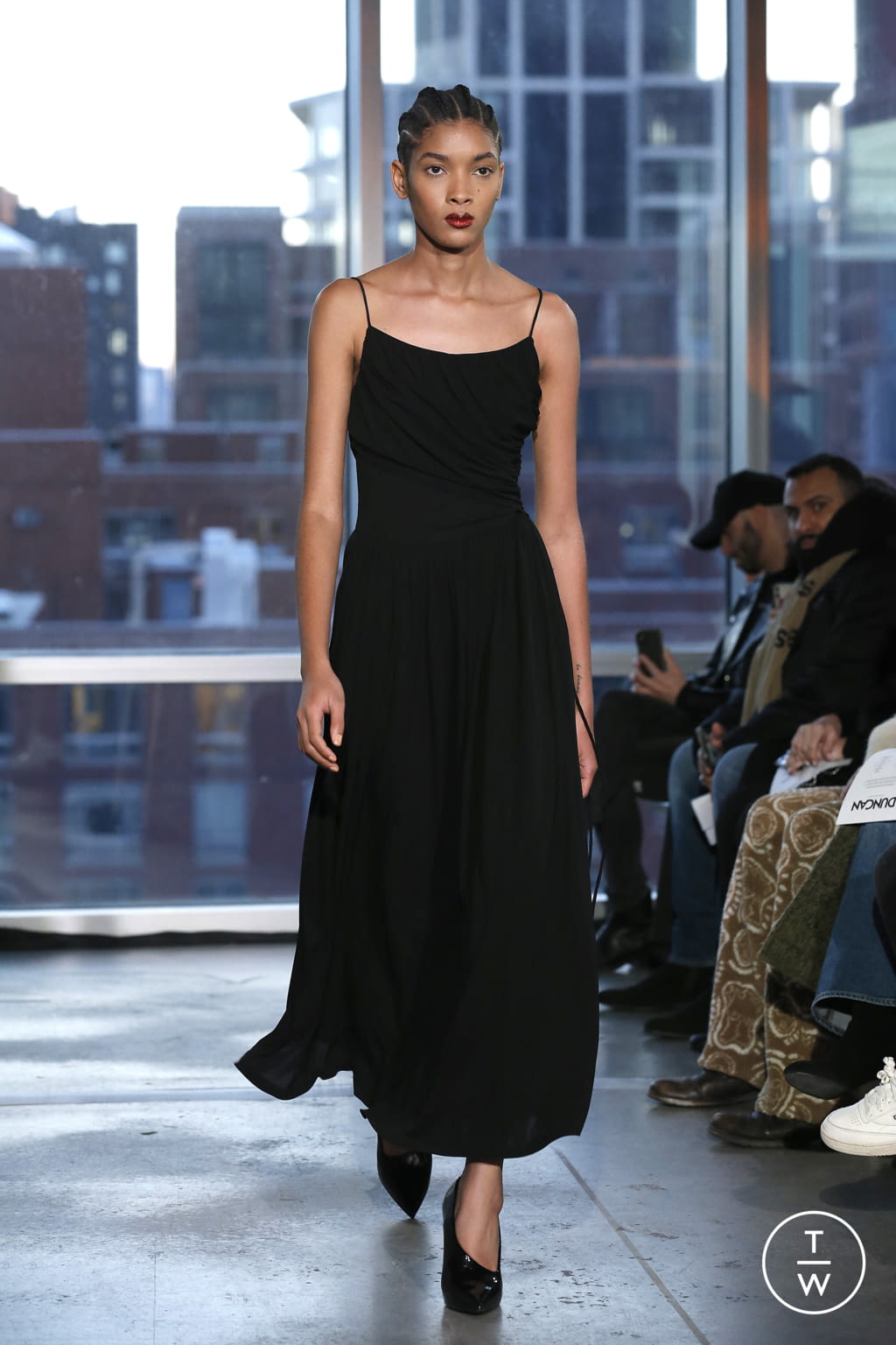 Fashion Week New York Fall/Winter 2022 look 18 from the Duncan collection 女装