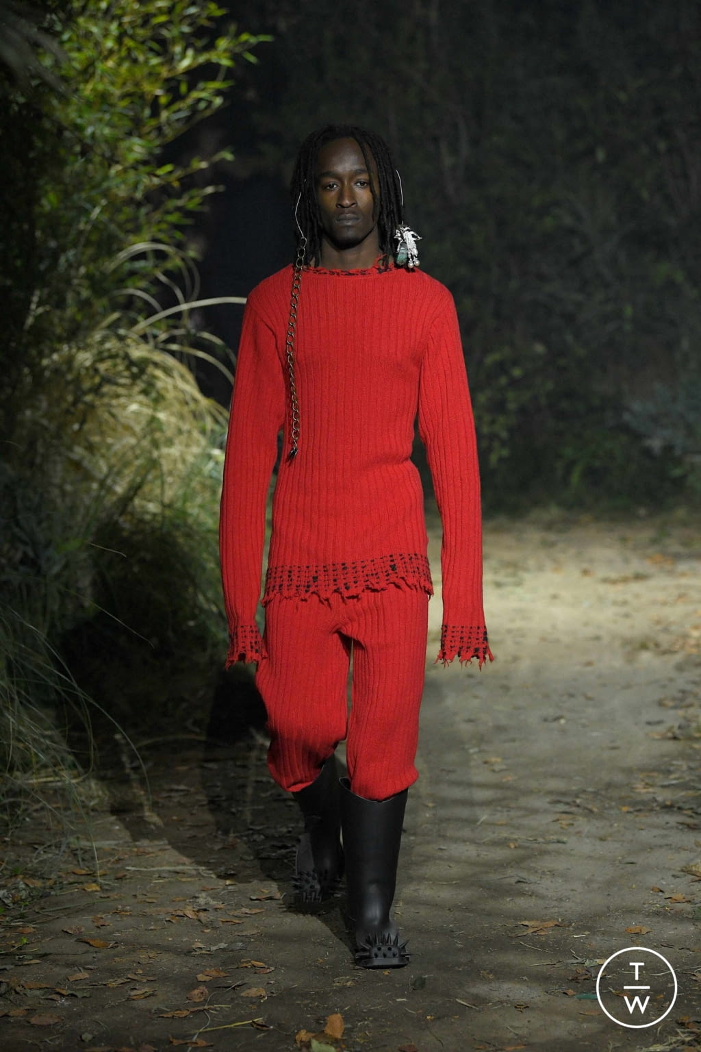 Fashion Week Milan Fall/Winter 2022 look 19 from the Marni collection 女装