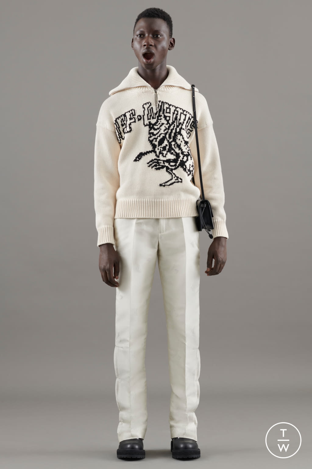 Fashion Week Paris Resort 2021 look 18 from the Off-White collection menswear
