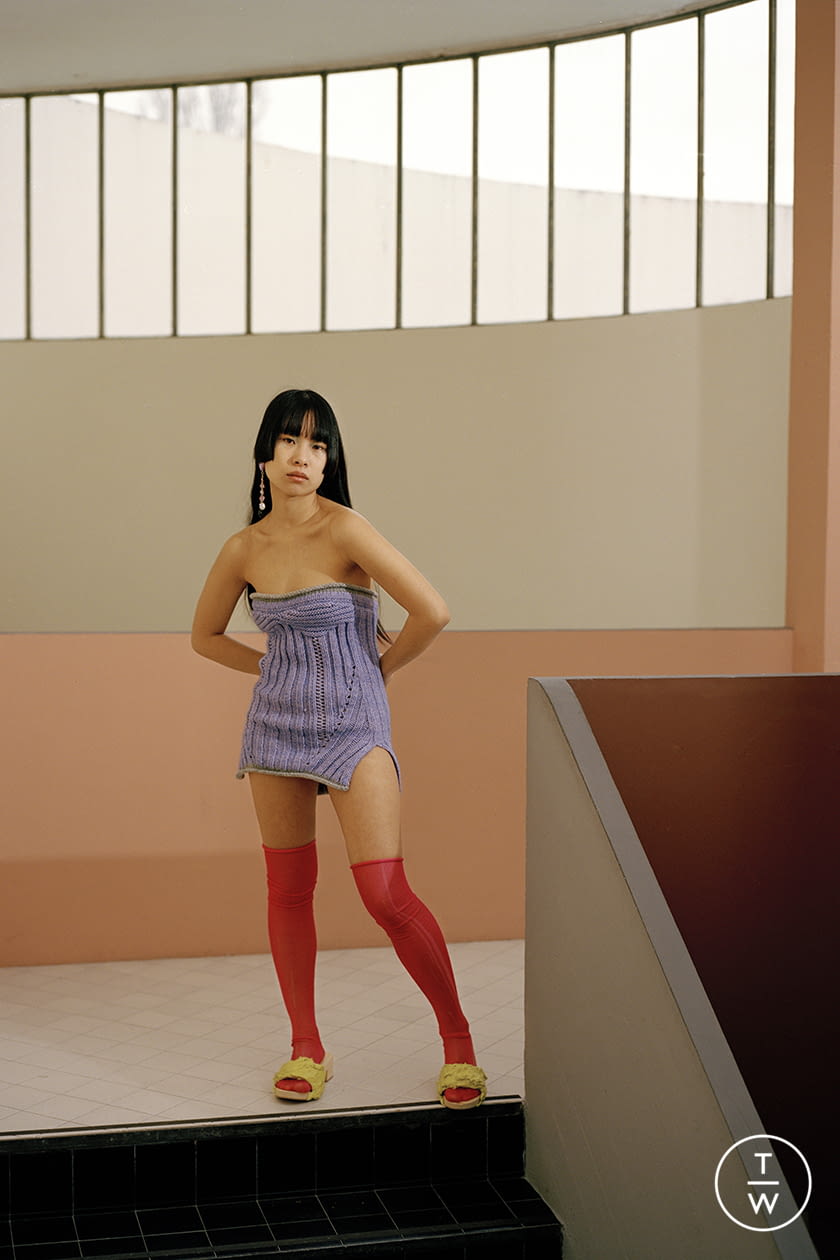 Fashion Week Milan Fall/Winter 2021 look 19 from the Marco Rambaldi collection womenswear