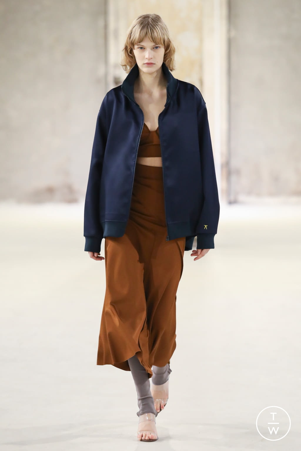 Fashion Week Paris Fall/Winter 2021 look 20 from the Atlein collection womenswear