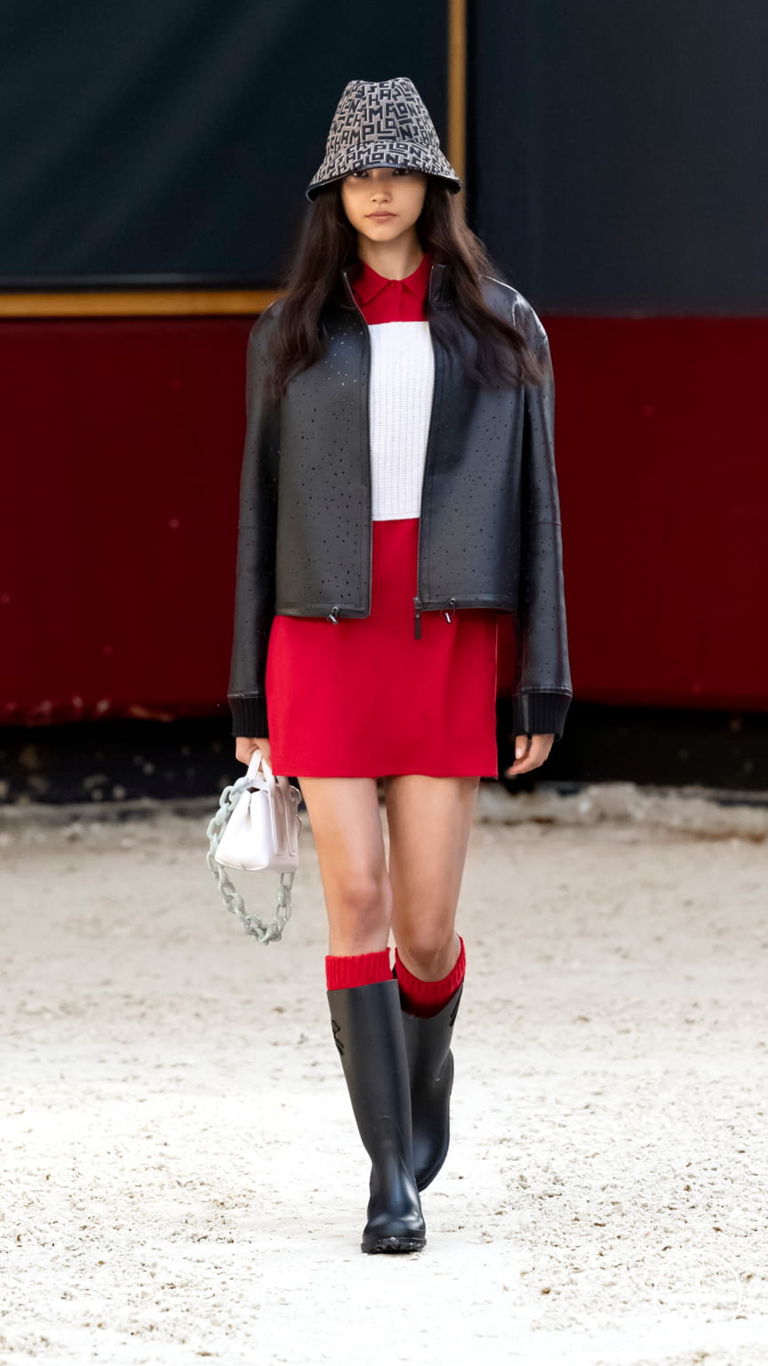Fashion Week Paris Fall/Winter 2021 look 19 from the Longchamp collection 女装