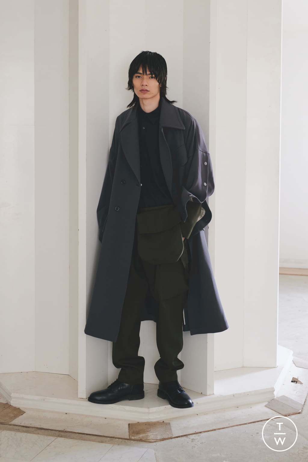 Fashion Week Paris Fall/Winter 2021 look 19 from the Ujoh collection 女装