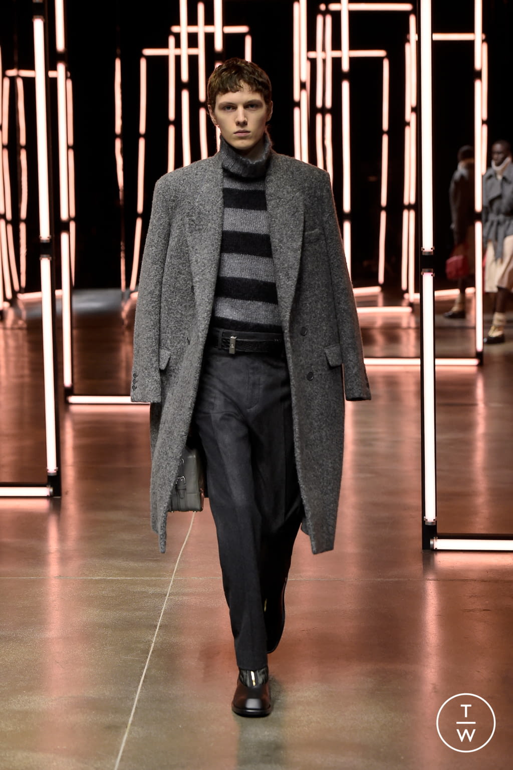 Fashion Week Milan Fall/Winter 2021 look 19 from the Fendi collection menswear