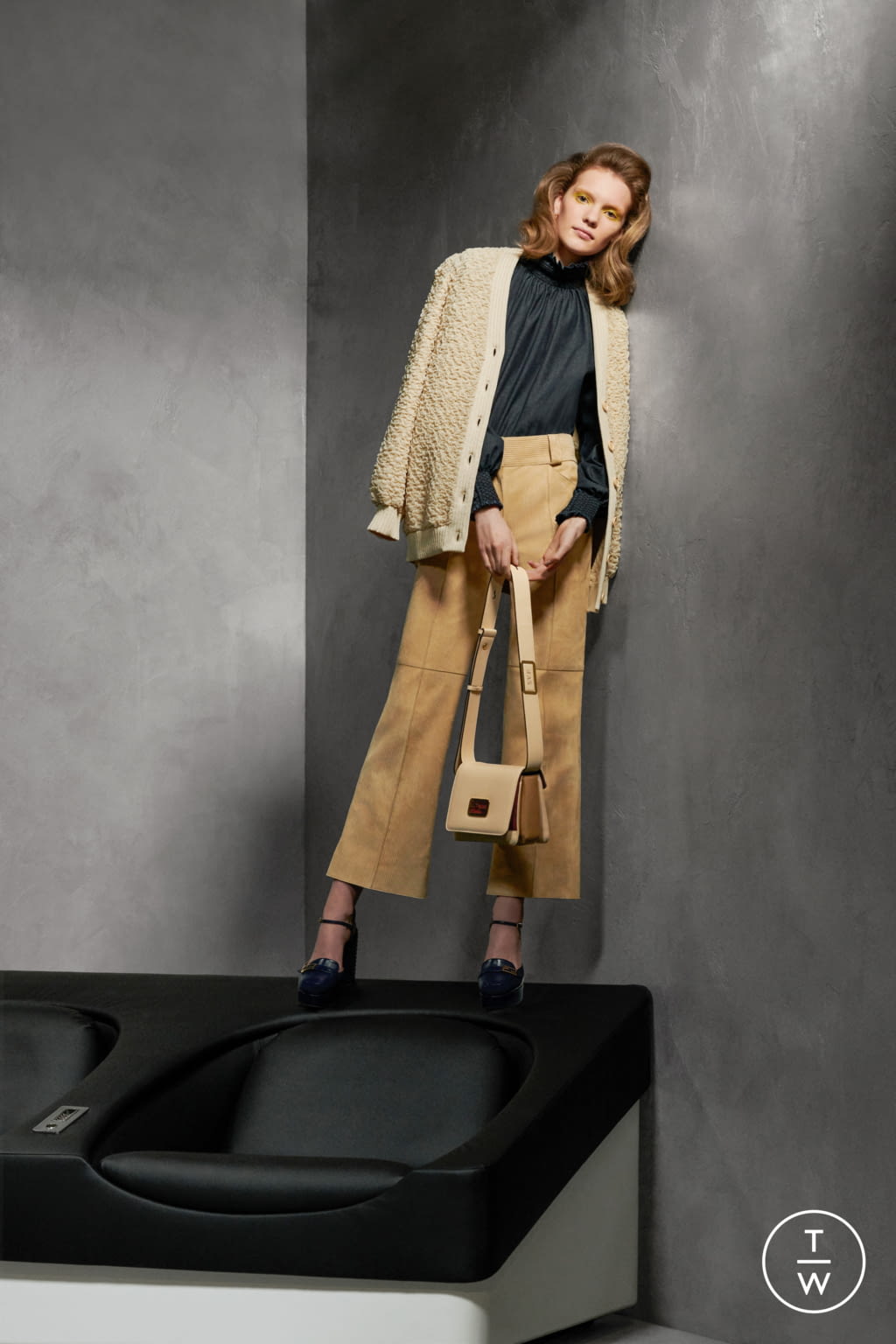 Fashion Week Milan Pre-Fall 2020 look 19 from the Fendi collection 女装