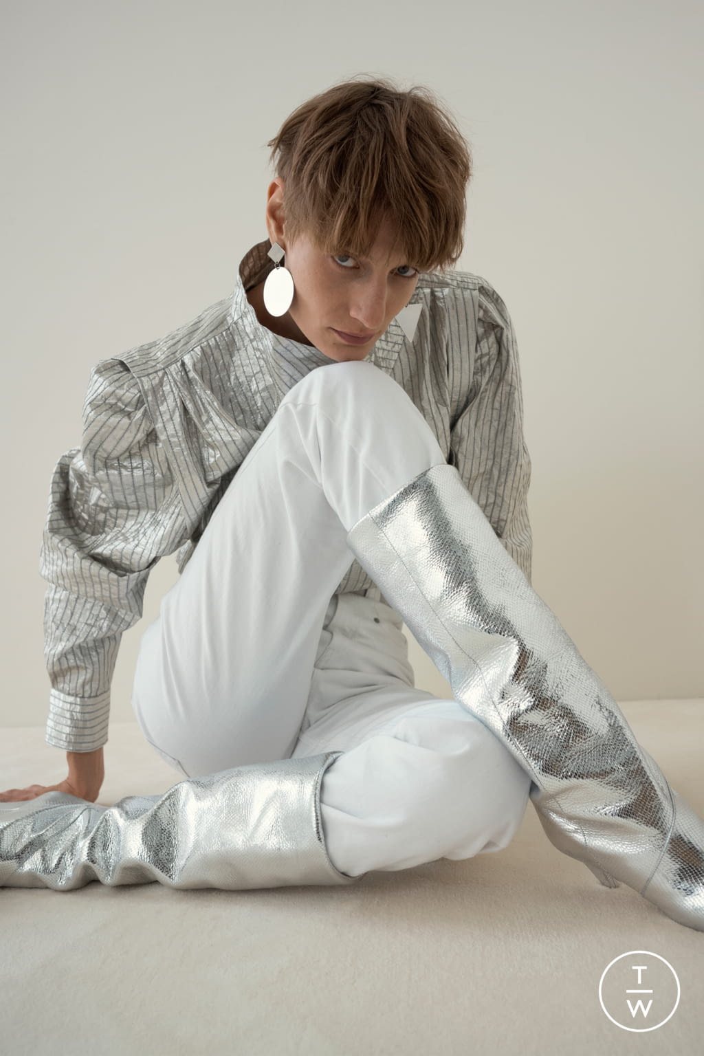 Fashion Week Paris Resort 2020 look 19 from the Isabel Marant collection womenswear
