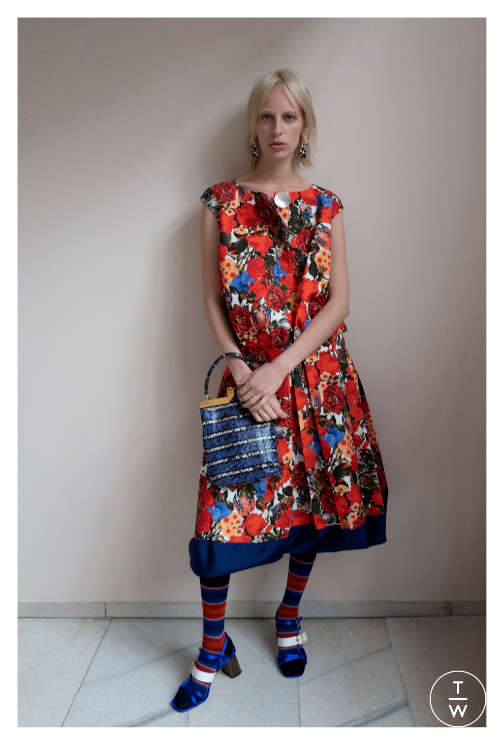 Fashion Week Milan Resort 2019 look 19 de la collection Marni womenswear