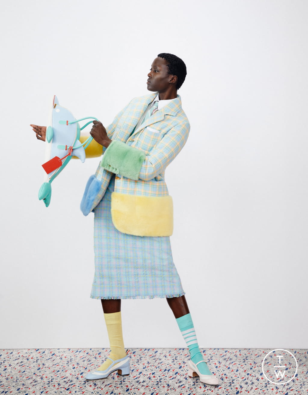 Fashion Week Paris Resort 2020 look 19 from the Thom Browne collection womenswear