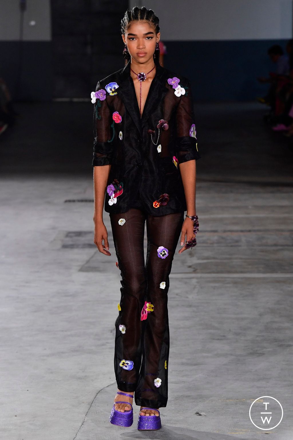Fashion Week Milan Spring/Summer 2023 look 17 from the Vivetta collection 女装