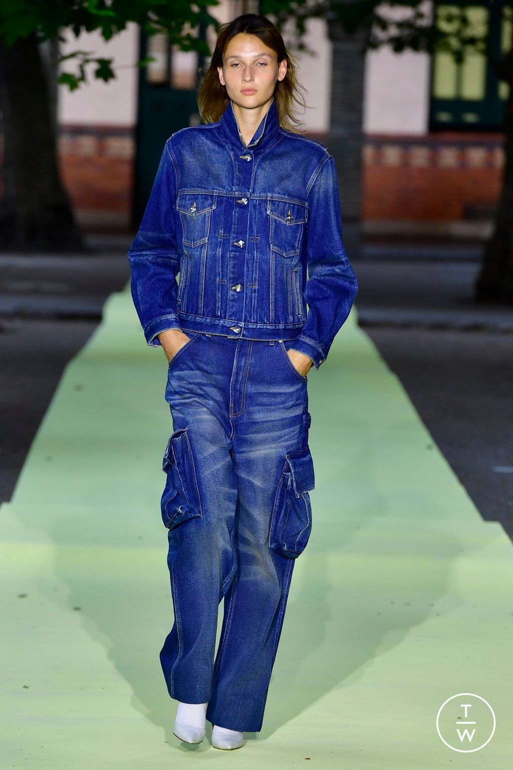 Fashion Week Paris Spring/Summer 2024 look 18 from the 1989 Studio collection menswear