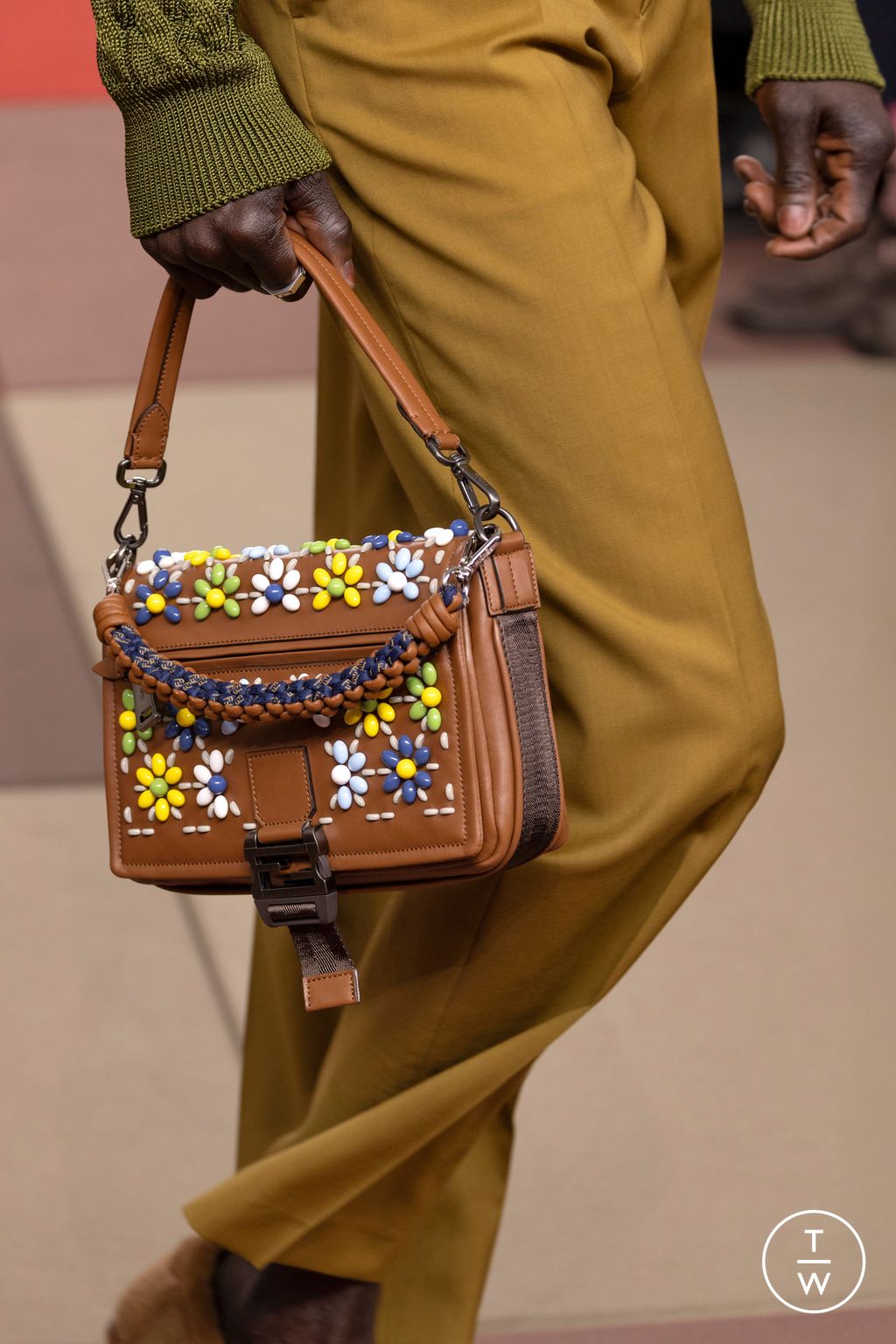 Fashion Week Milan Spring/Summer 2026 look 55 de la collection Fendi womenswear accessories