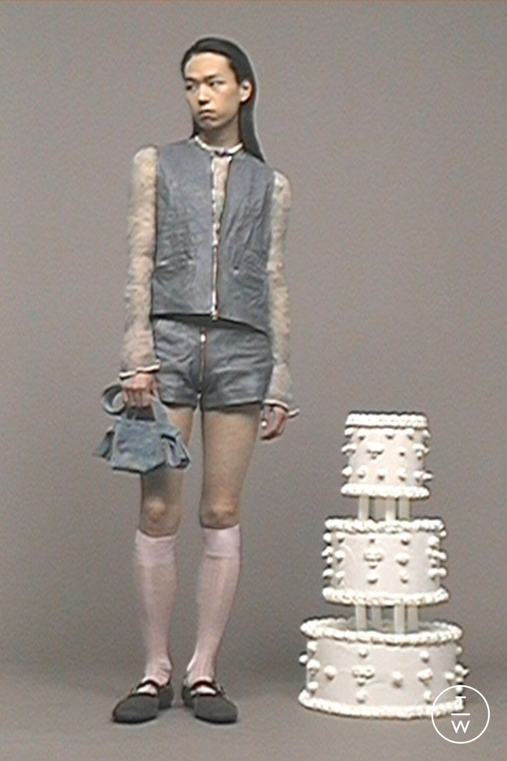 Fashion Week Paris Spring/Summer 2023 look 19 de la collection Acne Studios menswear