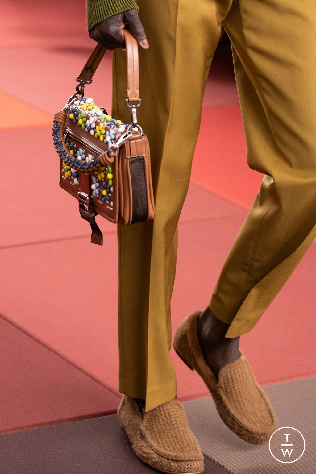 Fashion Week Milan Spring/Summer 2026 look 57 from the Fendi collection womenswear accessories