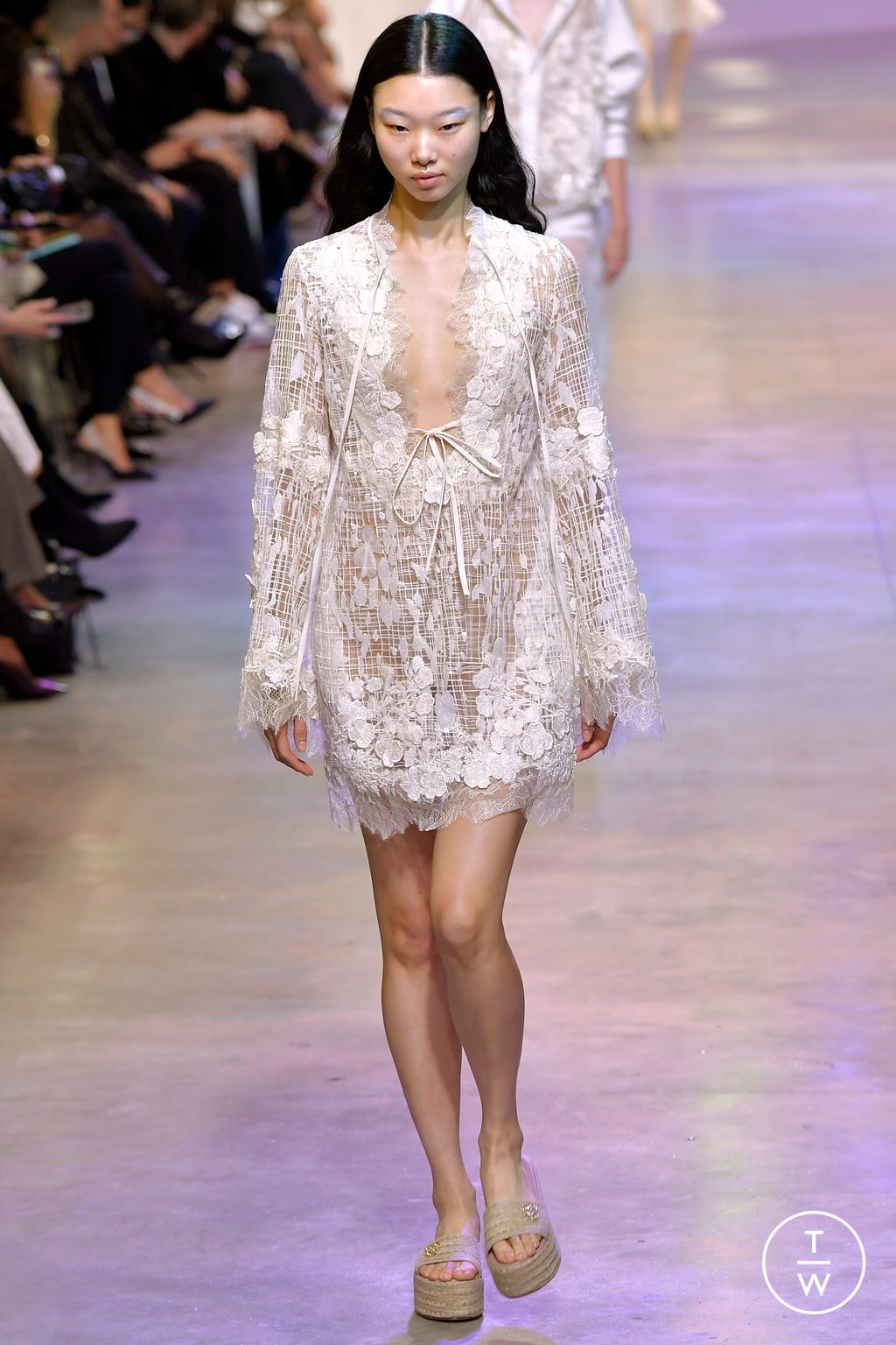 Fashion Week Paris Spring/Summer 2023 look 4 from the Elie Saab collection womenswear