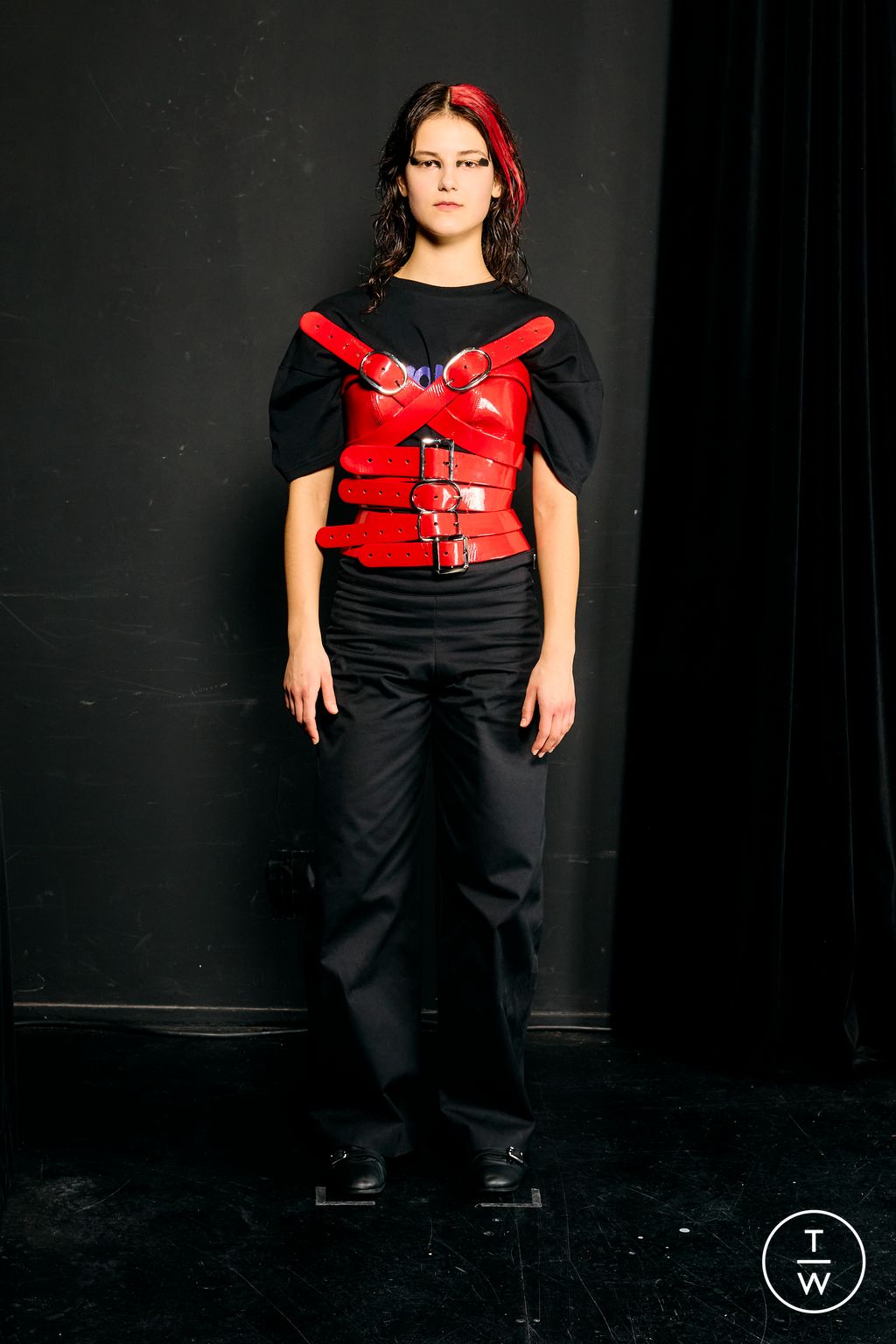 Fashion Week Paris Fall/Winter 2026 look 19 from the Jeanne Friot collection menswear