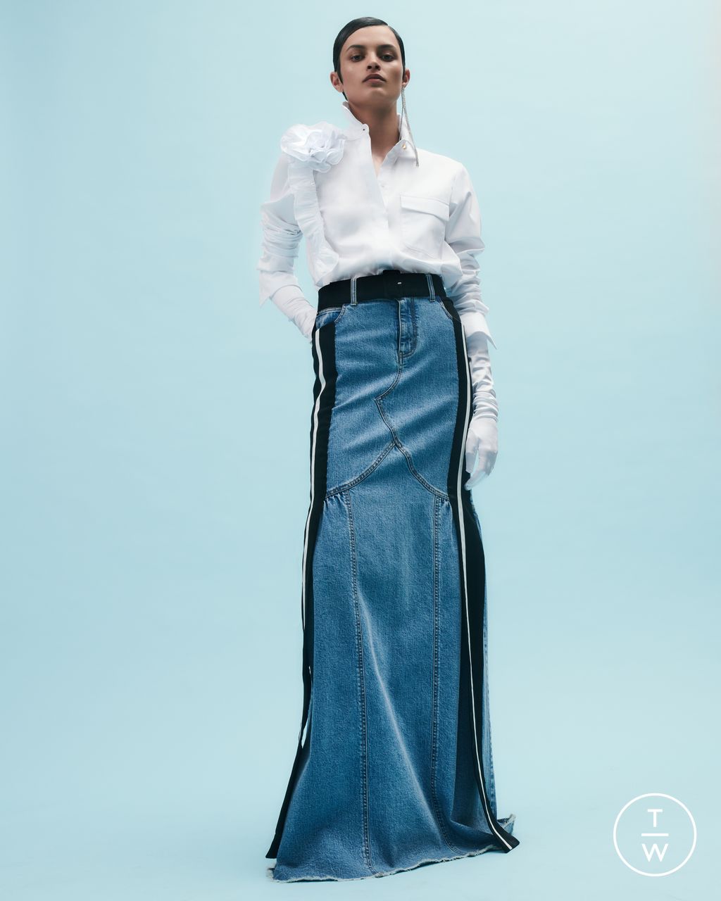 Fashion Week New York Resort 2024 look 19 from the Hellessy collection womenswear