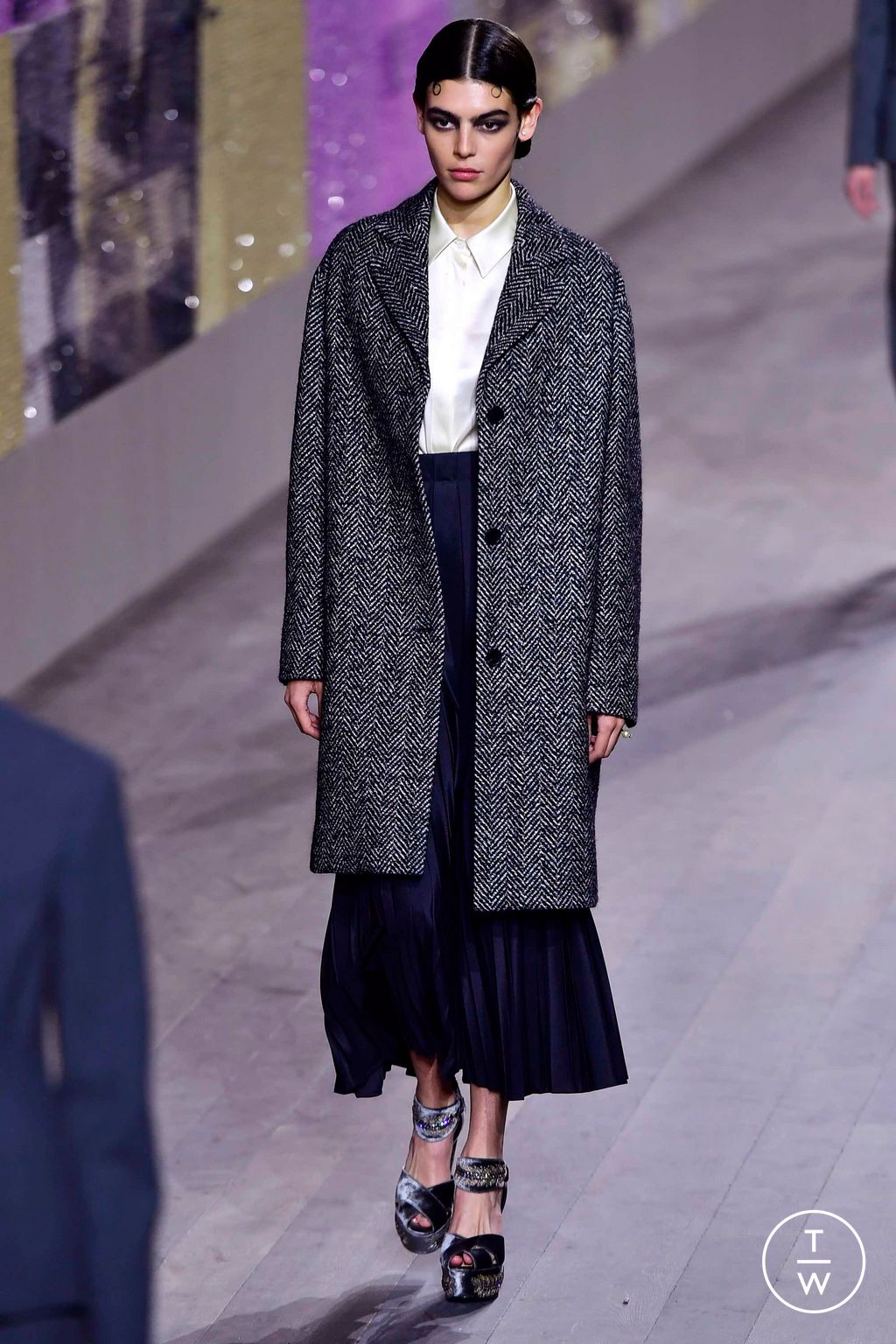 Fashion Week Paris Spring/Summer 2023 look 21 from the Christian Dior collection 高级定制