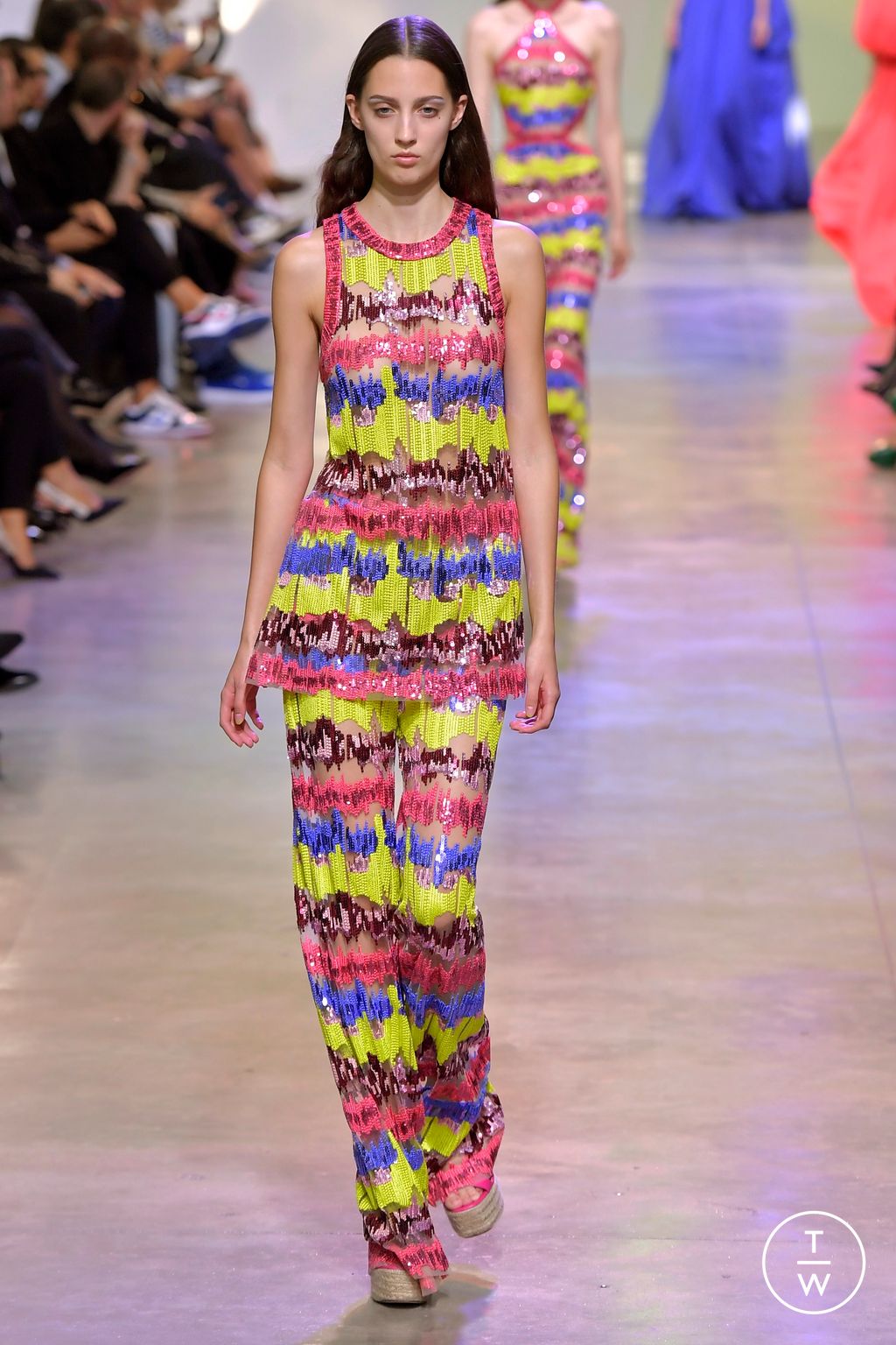 Fashion Week Paris Spring/Summer 2023 look 22 de la collection Elie Saab womenswear
