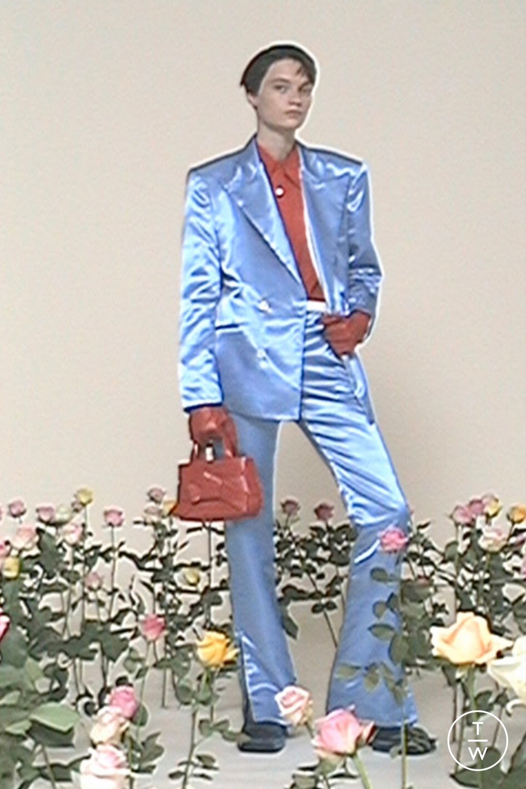 Fashion Week Paris Spring/Summer 2023 look 1 from the Acne Studios collection 男装