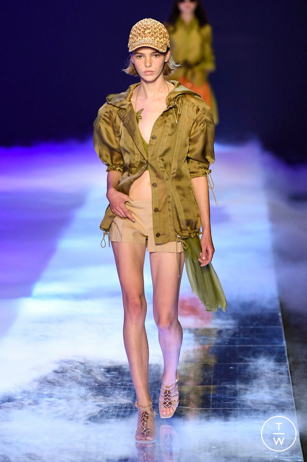 Fashion Week Milan Spring/Summer 2023 look 15 from the Alberta Ferretti collection womenswear