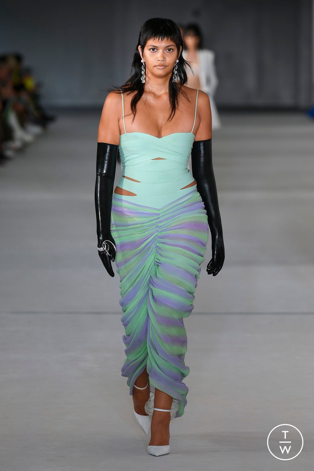 Fashion Week New York Spring/Summer 2023 look 11 de la collection Prabal Gurung womenswear