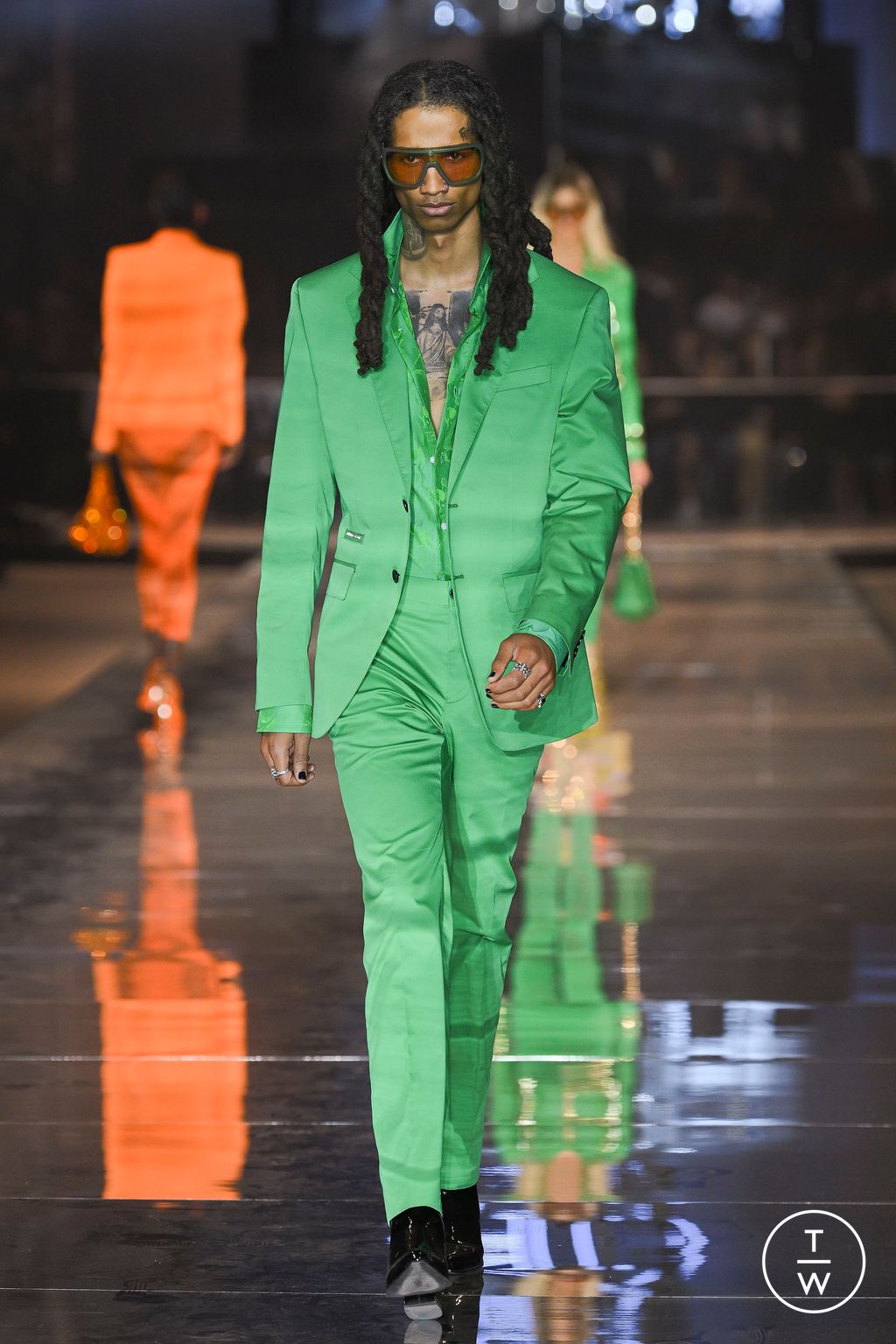 Fashion Week Milan Spring/Summer 2023 look 68 from the Philipp Plein collection 女装