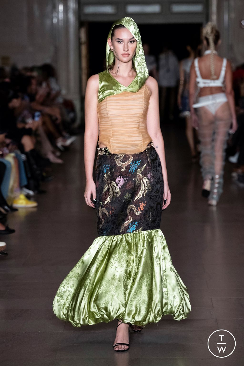 Fashion Week New York Spring/Summer 2023 look 22 from the Kim Shui collection womenswear