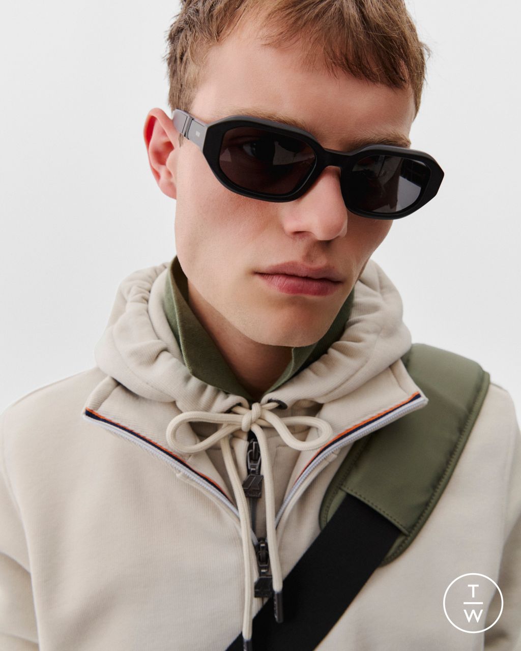 Fashion Week Milan Spring/Summer 2026 look 1 from the K-WAY collection menswear