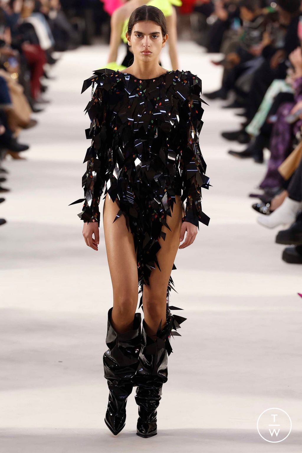 Fashion Week Paris Spring/Summer 2023 look 28 from the Alexandre Vauthier collection couture