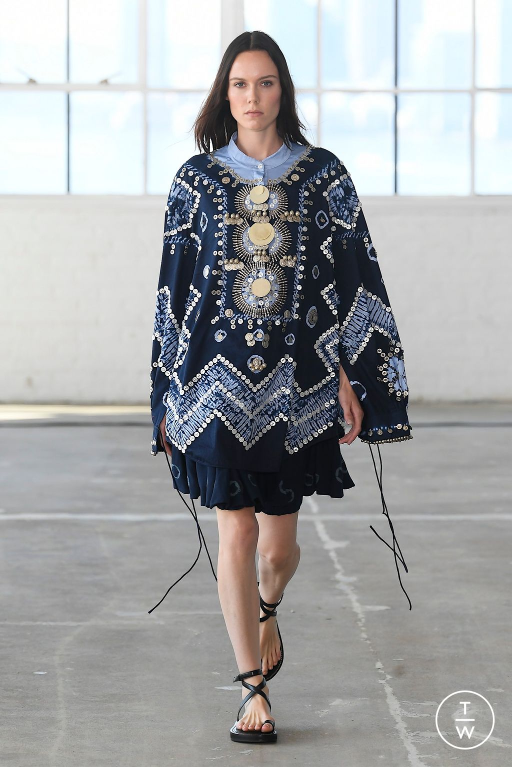 Fashion Week New York Spring/Summer 2023 look 49 from the Altuzarra collection womenswear