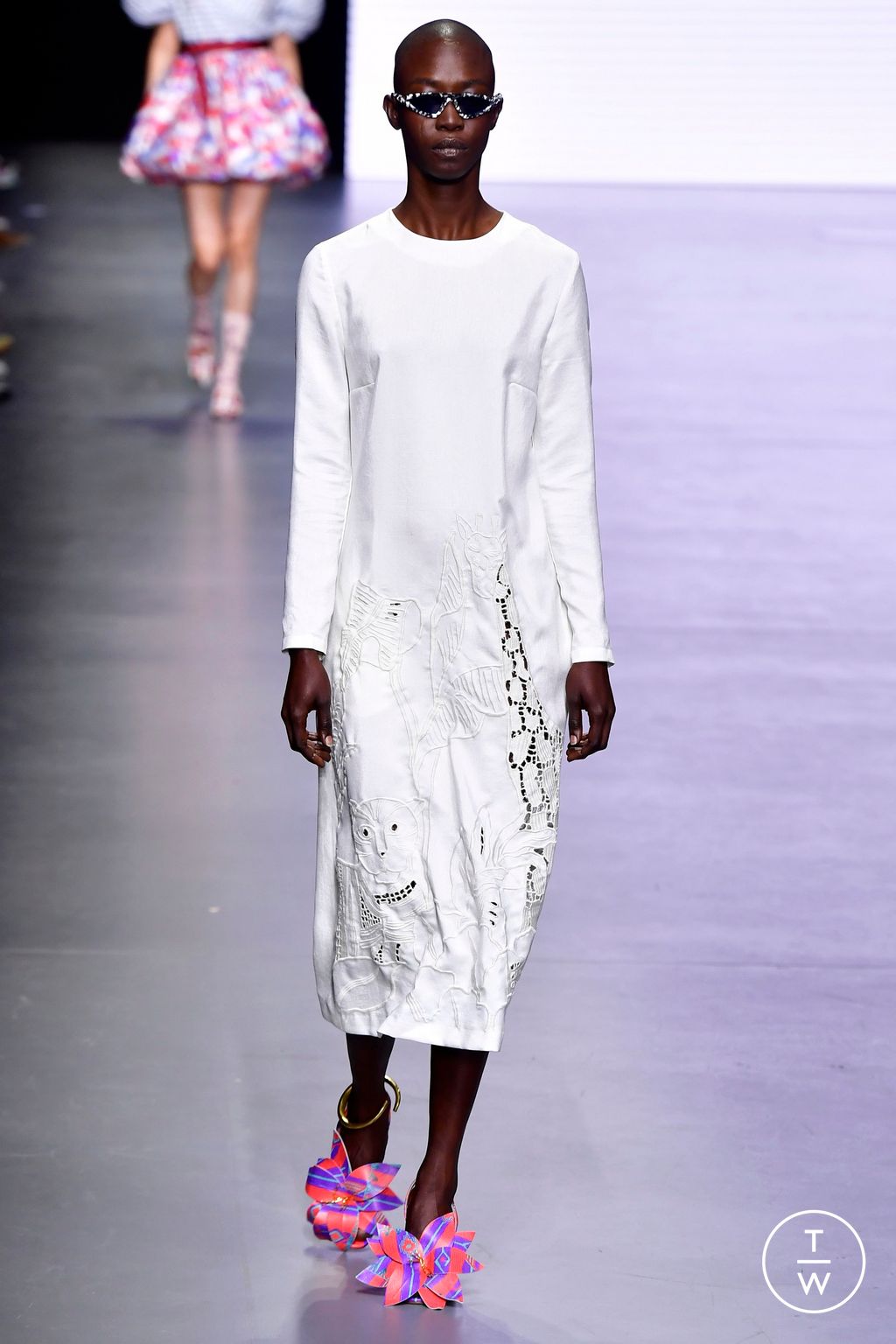 Fashion Week Milan Spring/Summer 2023 look 10 from the Stella Jean collection womenswear