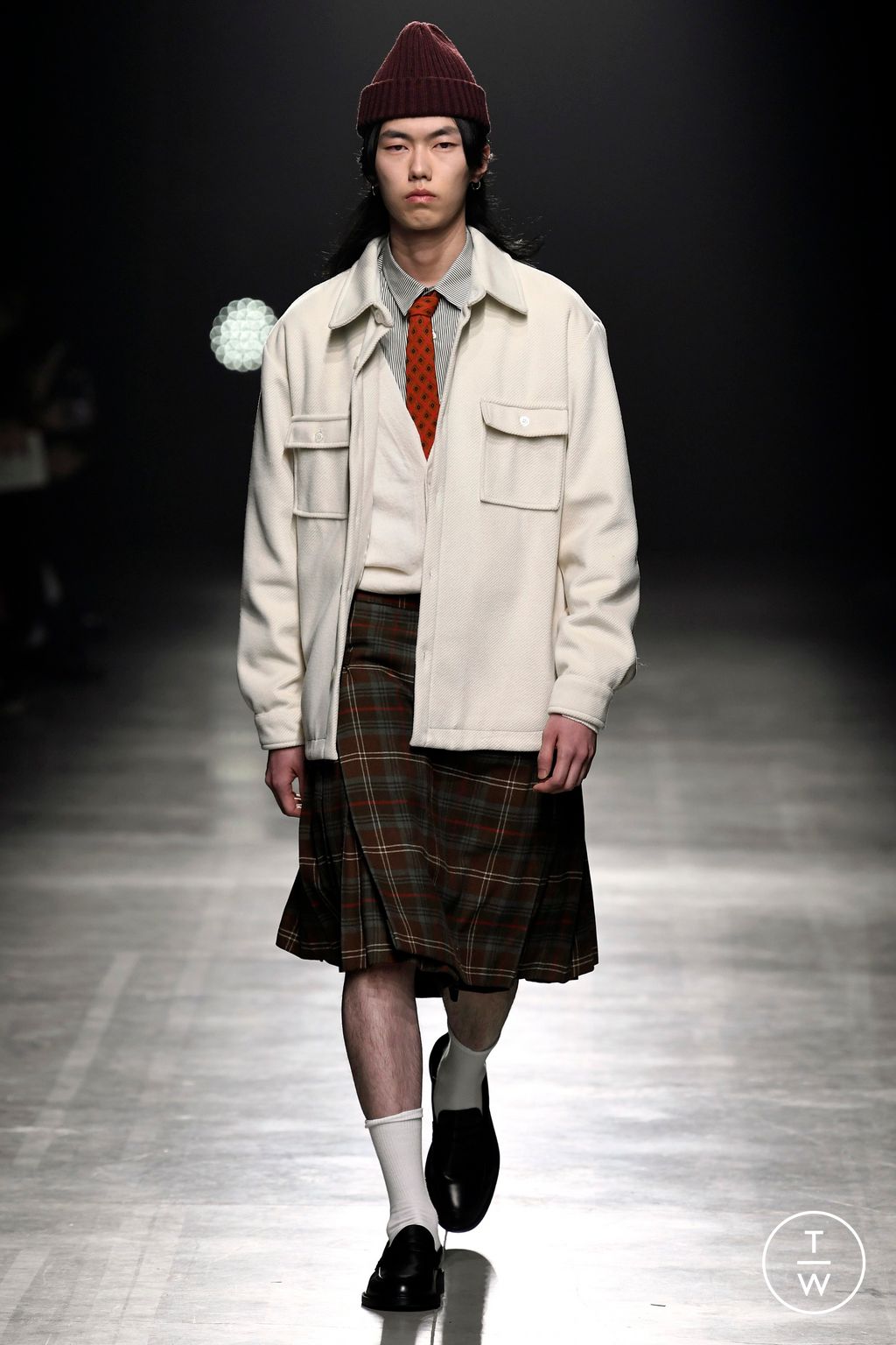 Fashion Week Milan Fall/Winter 2023 look 7 from the Family First collection menswear