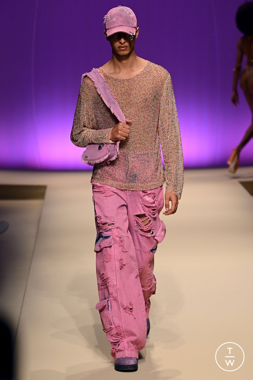 Fashion Week Milan Spring/Summer 2023 look 7 de la collection GCDS womenswear