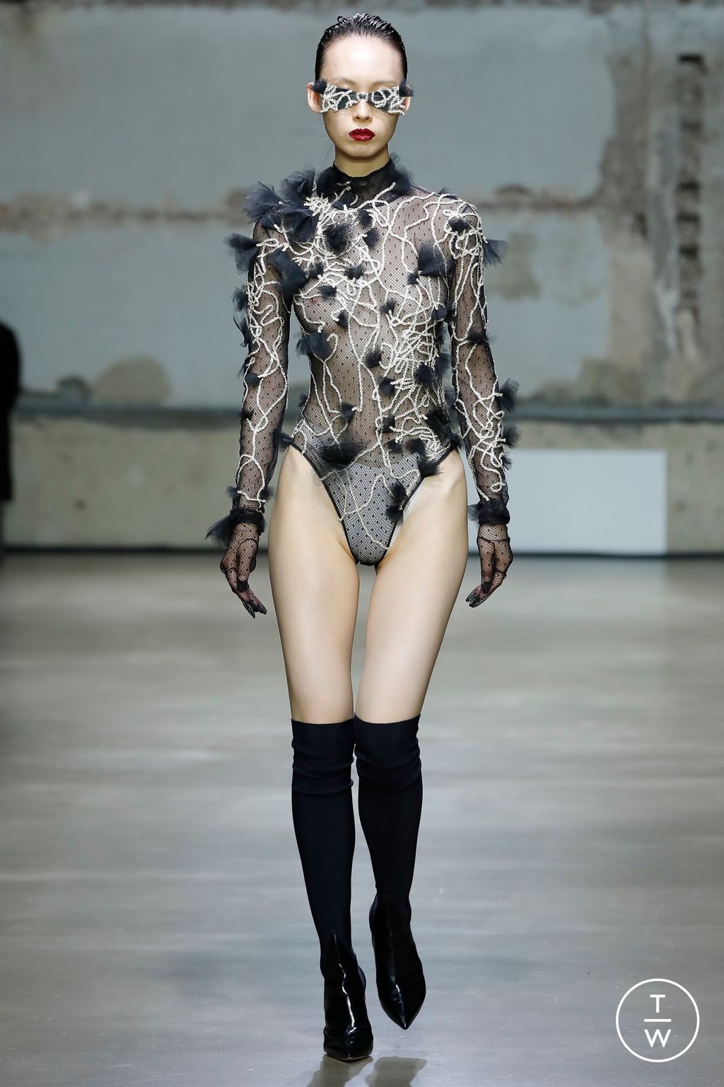 Fashion Week Paris Spring/Summer 2023 look 1 from the IRENE LUFT collection womenswear