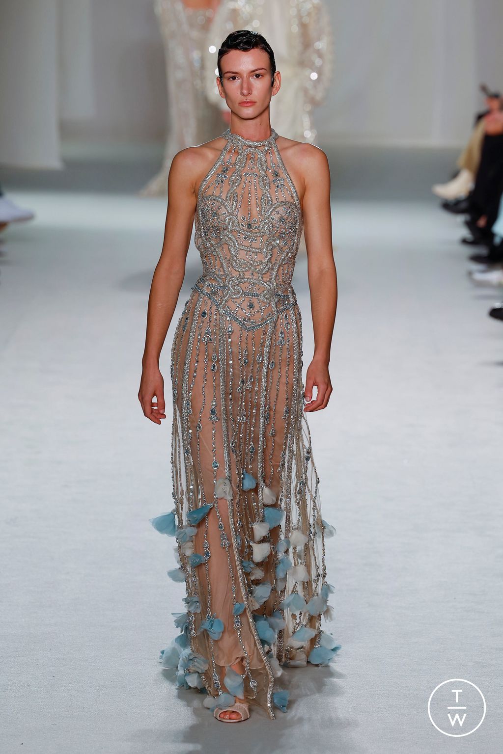 Fashion Week Paris Spring/Summer 2023 look 67 from the Elie Saab collection couture