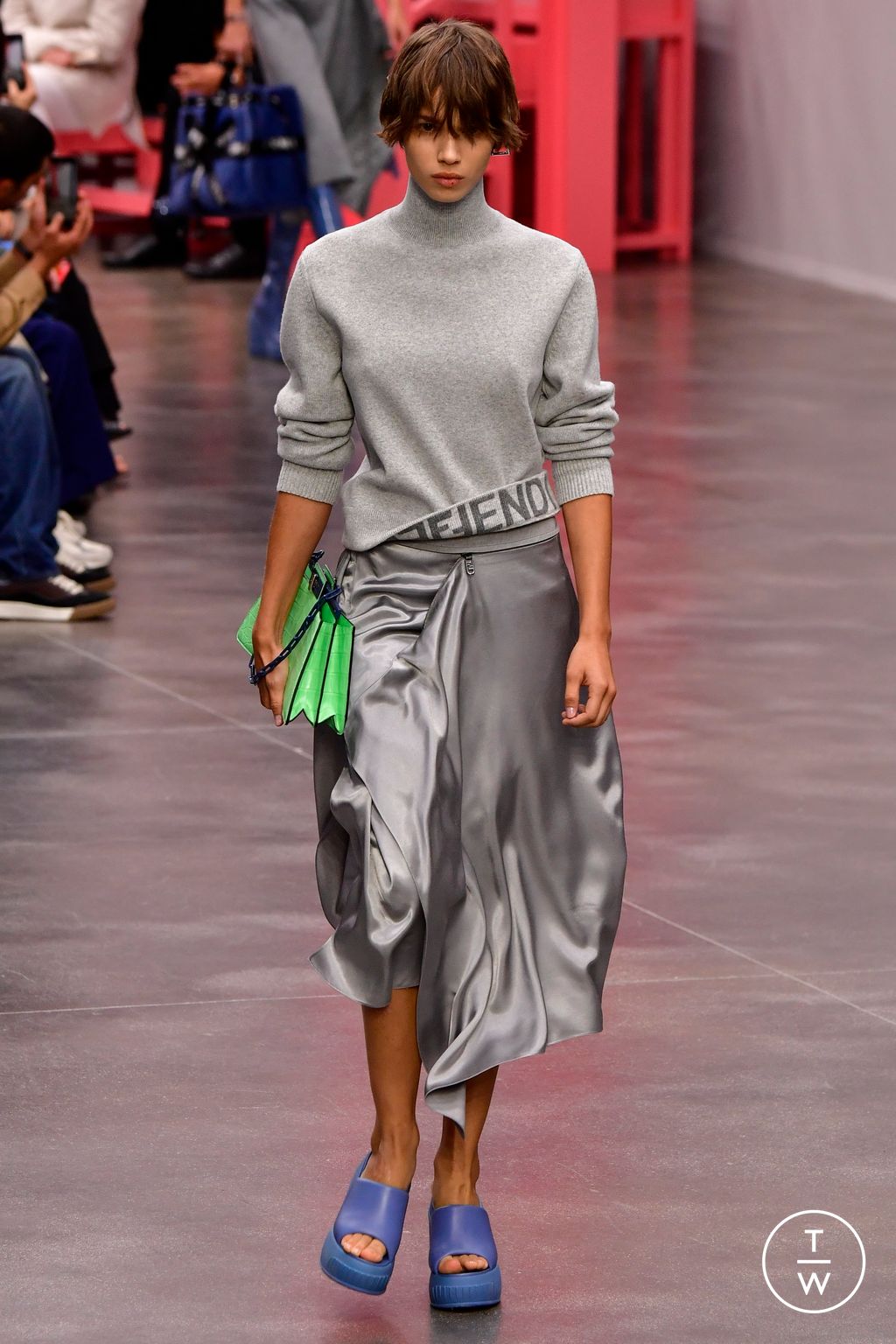 Fashion Week Milan Spring/Summer 2023 look 40 from the Fendi collection 女装
