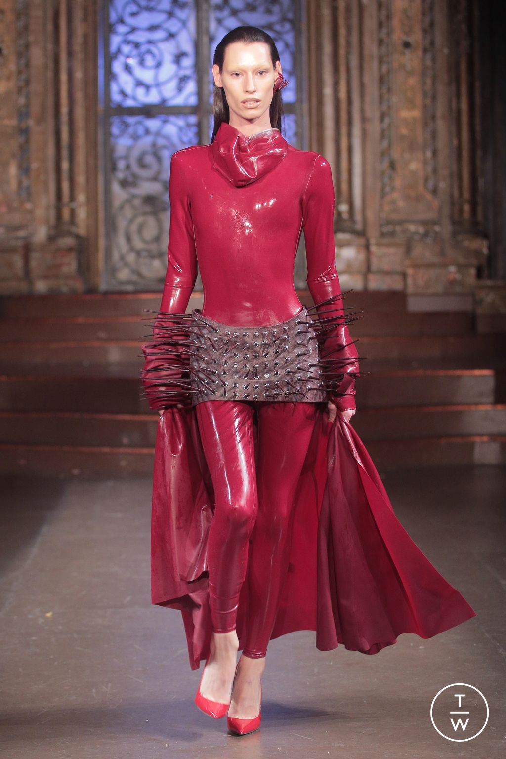 Fashion Week New York Fall/Winter 2023 look 3 de la collection Luis de Javier womenswear