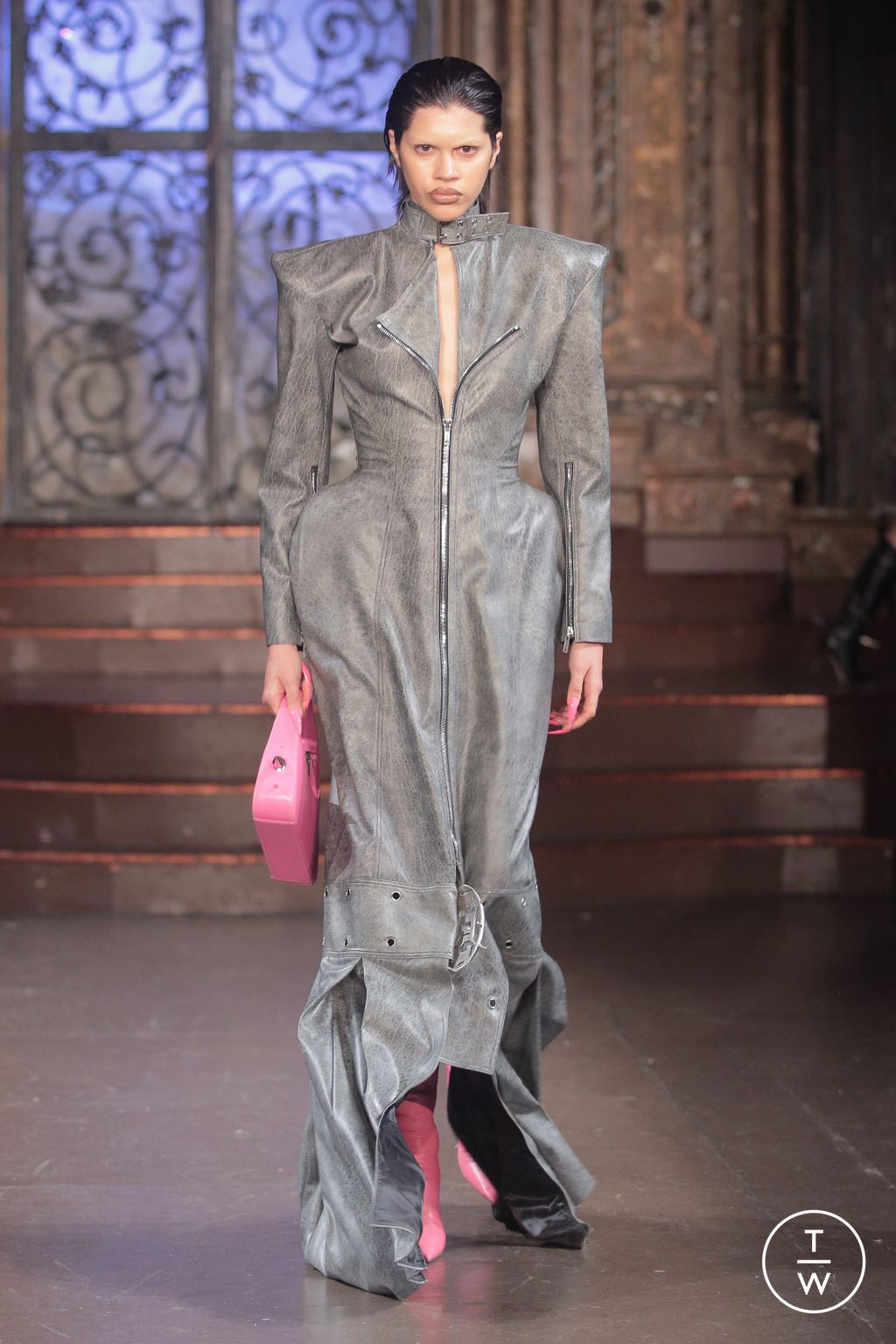 Fashion Week New York Fall/Winter 2023 look 8 from the Luis de Javier collection womenswear