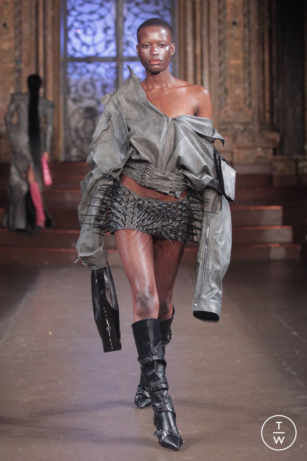 Fashion Week New York Fall/Winter 2023 look 9 from the Luis de Javier collection womenswear